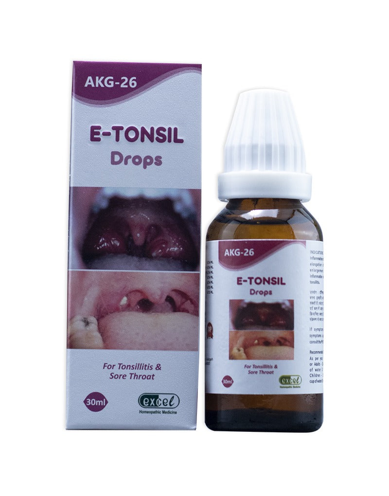 Excel Pharma E-Tonsil Drops