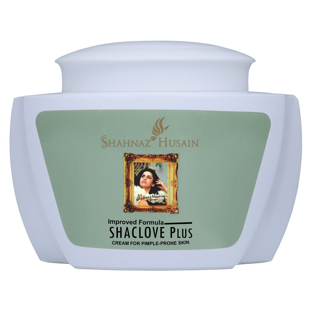 Shahnaz Husain Shaclove Plus Cream For Pimple-Prone Skin - BUDNE