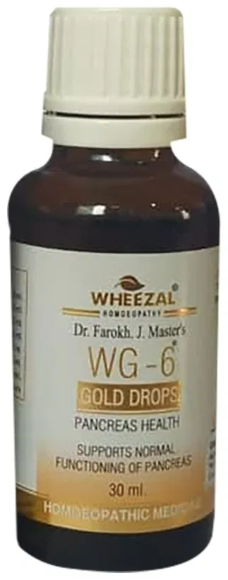 Wheezal Homeopathy WG-6 Gold Drops - BUDEN