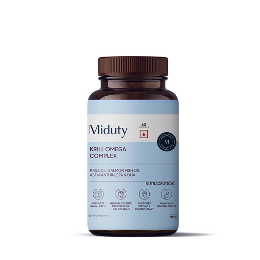 Miduty by Palak Notes Krill Omega Complex Softgels