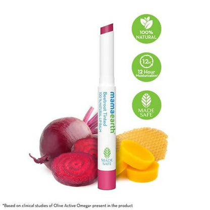 Mamaearth Beetroot Tinted 100% Natural Lip Balm-Natural Pink