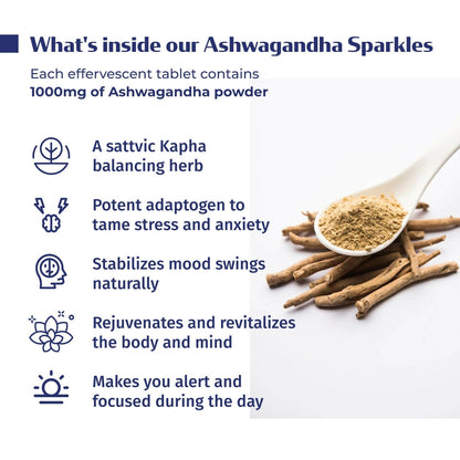 Kerala Ayurveda Ashwagandha Sparkles Tablets