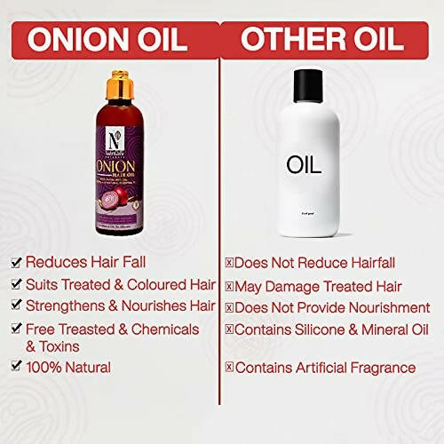 NutriGlow NATURAL'S Onion Hair Oil