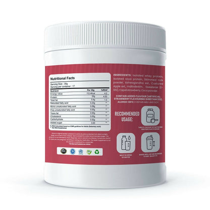 Nutriorg Protein Plus Strawberry Flavor Powder