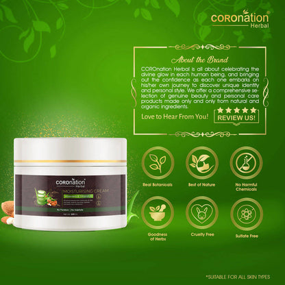 Coronation Herbal Aloevera and Vitamin E Moisturizing Cream