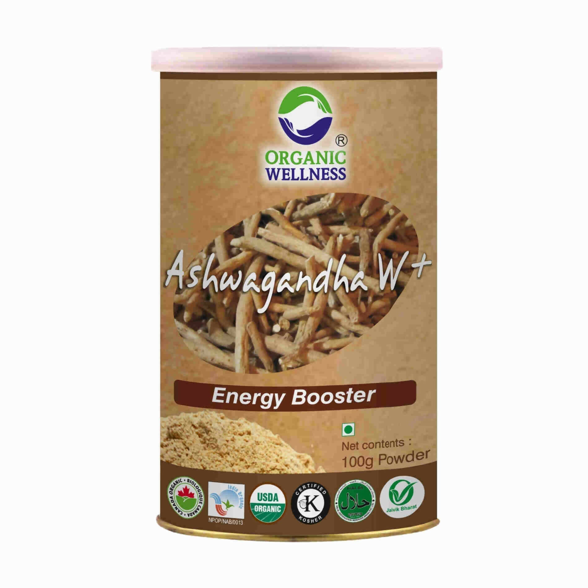 Organic Wellness Ashwagandha Powder -  usa australia canada 