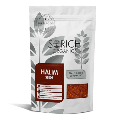 Sorich Organics Raw Halim Seeds (Aliv Seeds) - Whole Natural - BUDNE