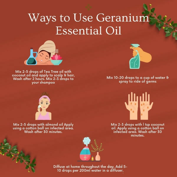 Organicos Geranium Essential Oil