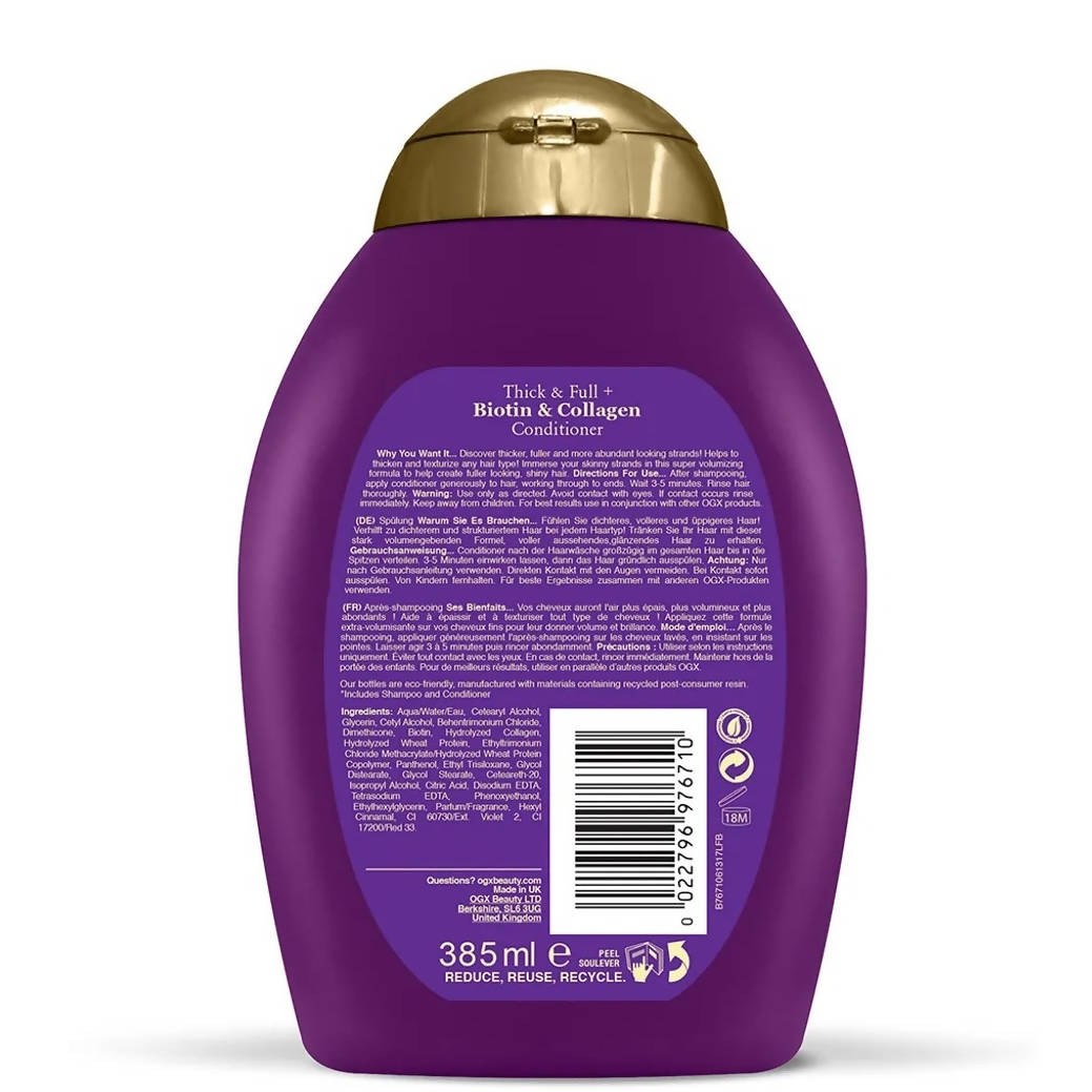 OGX Thick & Full Biotin & Collagen Conditioner