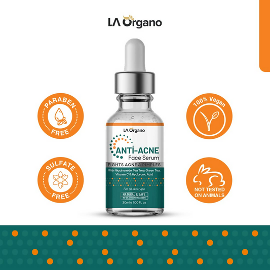 LA Organo Anti Acne Face Serum