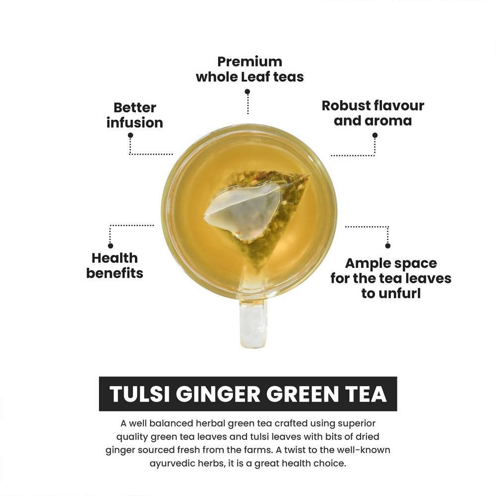 Chai Spa Tulsi Ginger Green Tea