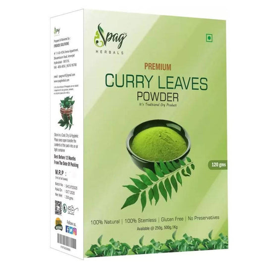 Spag Herbals Premium Curry Leaves Powder -  buy in usa 