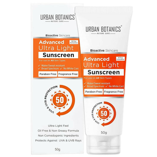 Urban Botanics Advance Ultra Light Sunscreen SPF 50 - BUDEN
