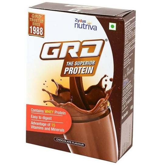 GRD Whey Protein Powder with Vitamins & Minerals - Chocolate Flavor