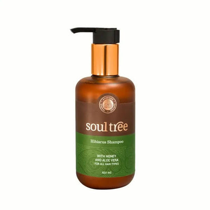 SoulTree Hibiscus Shampoo With Honey And Aloe Vera