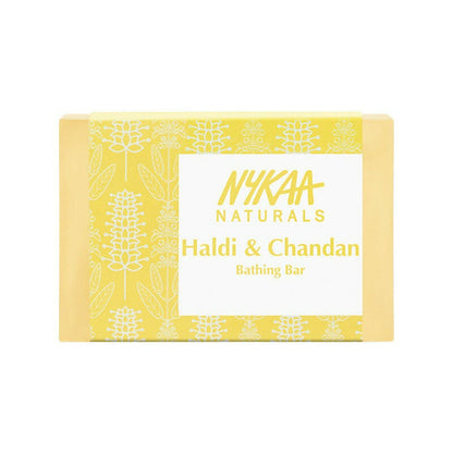 Nykaa Naturals Haldi & Chandan Glowing Bathing Soap