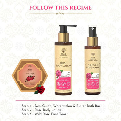 Khadi Essentials Rose Body Lotion