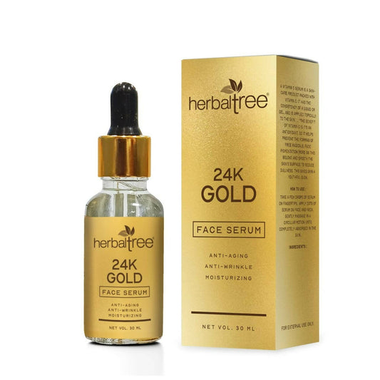 Herbal Tree 24K Gold Face Serum - BUDNE