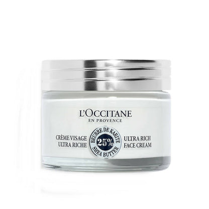 L'Occitane Shea Ultra Rich Face Cream - usa canada australia