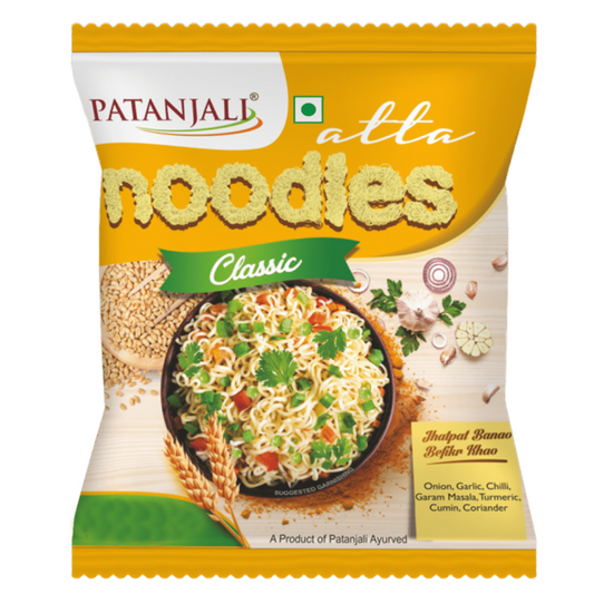 Patanjali Atta Noodles classic ( Pack of 10)