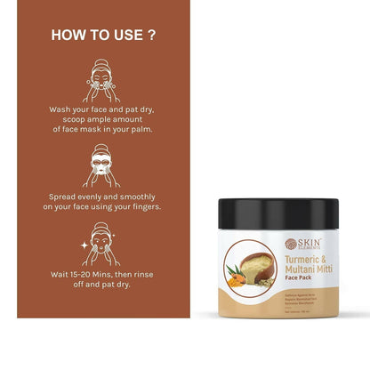 Skin Elements Turmeric and Multani Mitti Face Pack