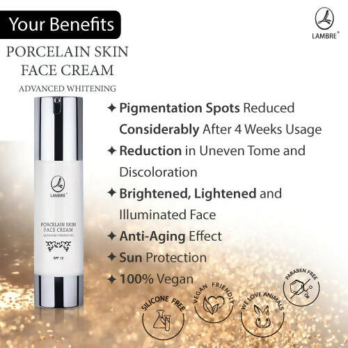 Lambre Porcelain Skin Face Cream Advanced Lightening