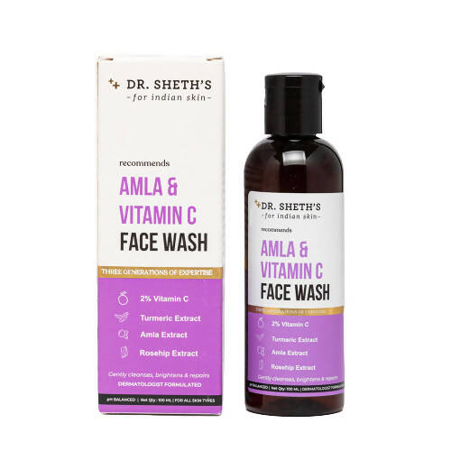 Dr. Sheth's Amla & Vitamin C Face Wash - usa canada australia