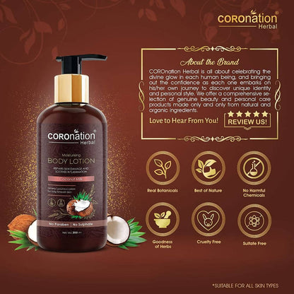 Coronation Herbal Coconut Milk Body Lotion