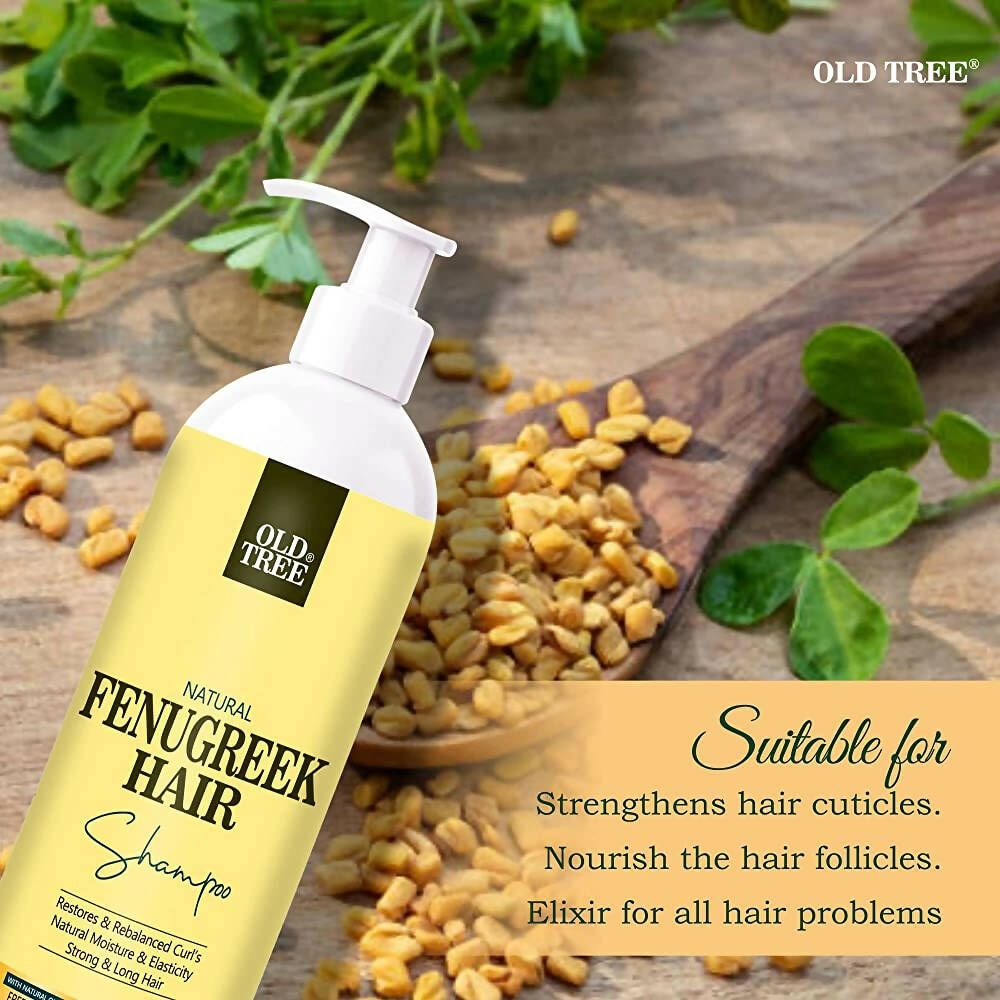 Old Tree Fenugreek Hair Shampoo for Strong & Long Hair