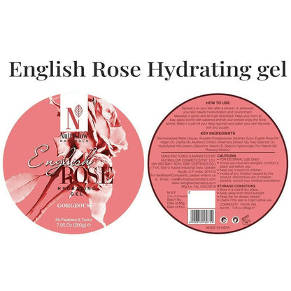 NutriGlow NATURAL'S English Rose Hydrating Gel