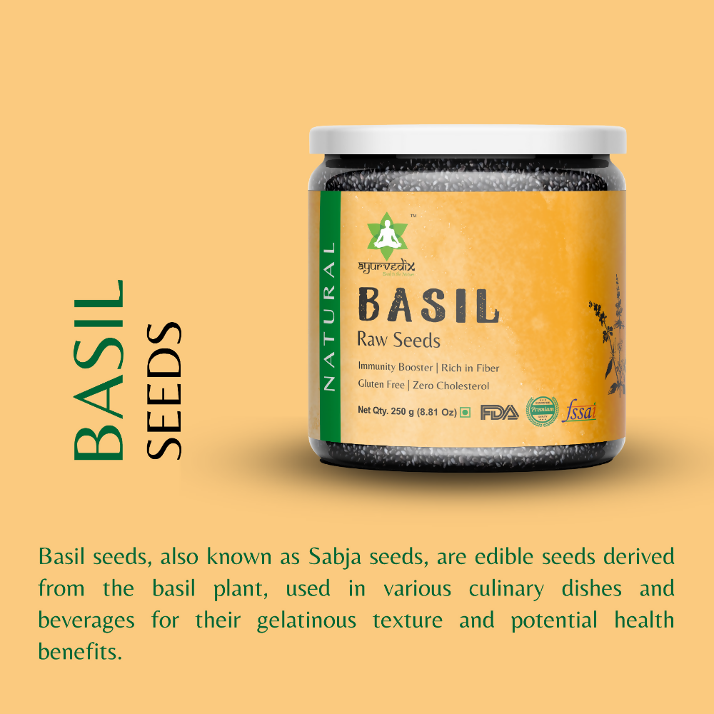 Ayurvedix Nutritious Basil Seeds