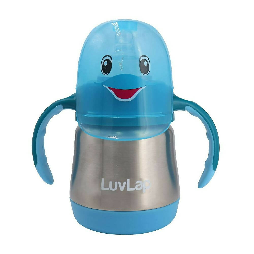 LuvLap Steel Feeding Baby Bottle -  USA, Australia, Canada 