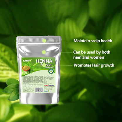 Syndy Pharma Henna Powder (Mehandi) for Hair & Skin