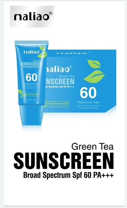 Maliao Professional Green Tea Sunscreen Lotion SPF 60