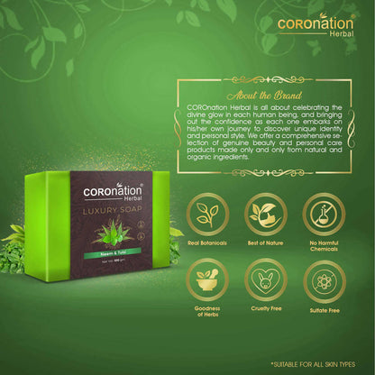 Coronation Herbal Neem & Tulsi Luxury Soap