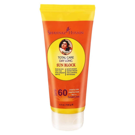 Shahnaz Husain Total Care Day Long Sun Block - SPF - 60