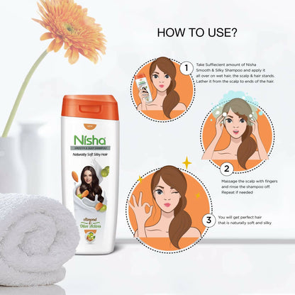 Nisha Smooth Naturally Soft Silky Hair Shampoo