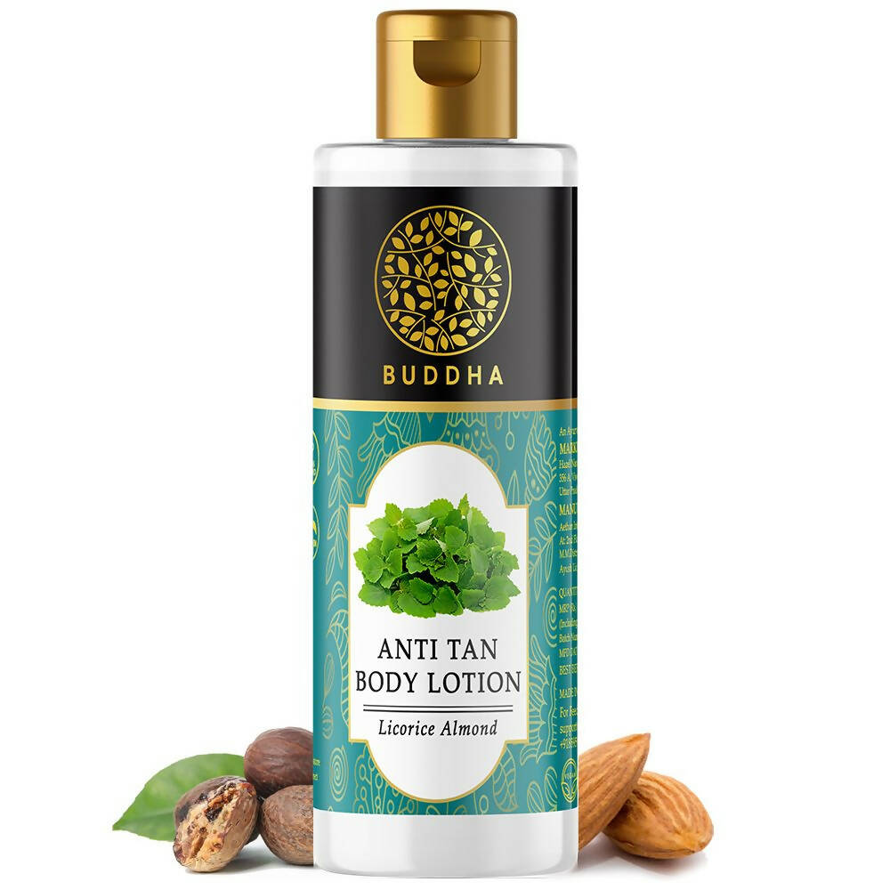 Buddha Natural Anti Tan Body Lotion - Helps To Reduce Tan and Dark Spots
