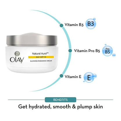 Olay Natural Aura Glowing Radiance Day Cream SPF 15