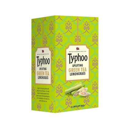 Typhoo Uplifting Lemon Grass Green Tea Bags -  buy in usa 