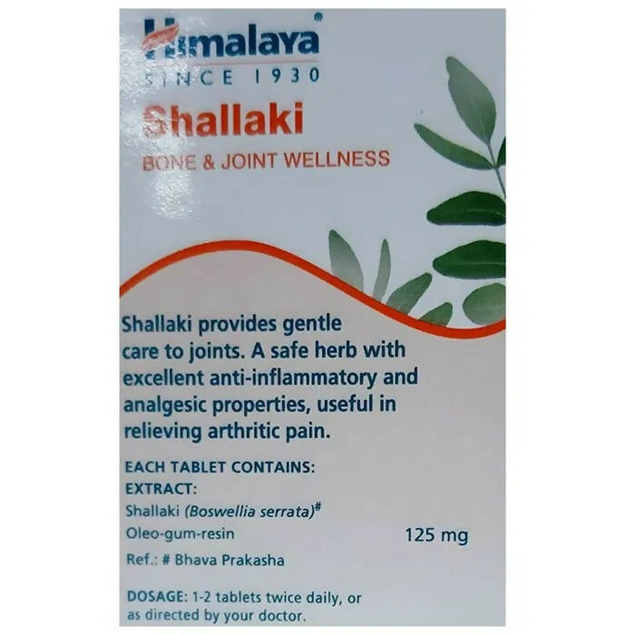 Himalaya Herbals Wellness Shallaki Tablets