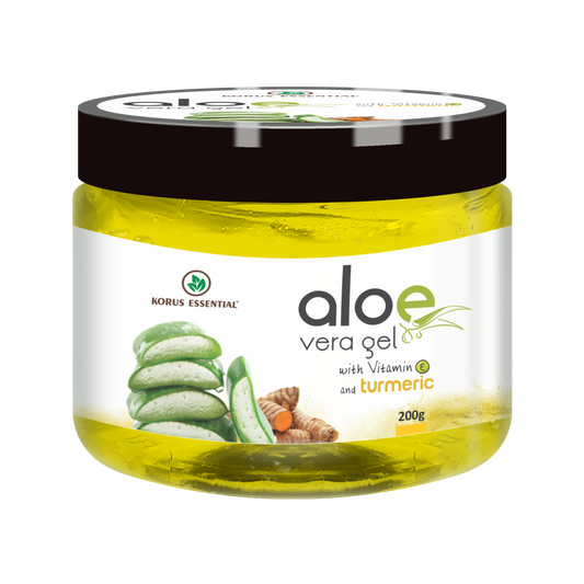 Korus Essential Aloe Vera Gel with Turmeric and Vitamin E - buy in USA, Australia, Canada