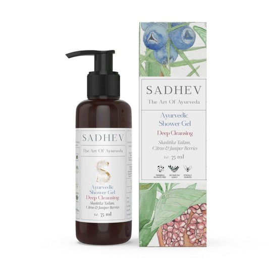 Sadhev Ayurvedic Shower Gel Deep Cleansing