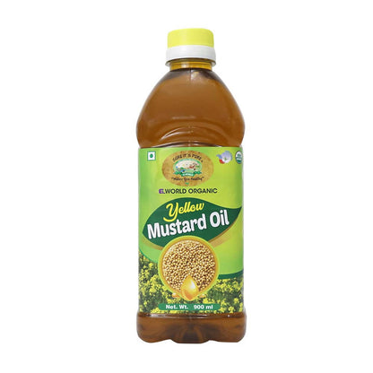 El World Organic Yellow Mustard Oil