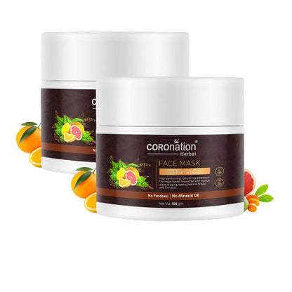 Coronation Herbal Vitamin C Face Mask - usa canada australia