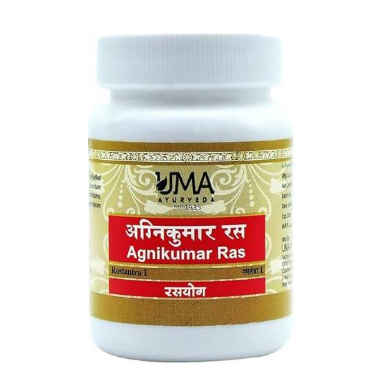 Uma Ayurveda Agnikumara Ras Ayurvedic Tablets