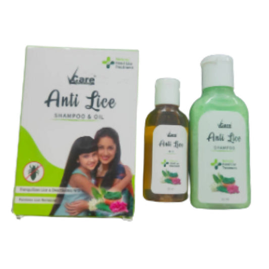 VCare Lice and Nits Shampoo & Oil