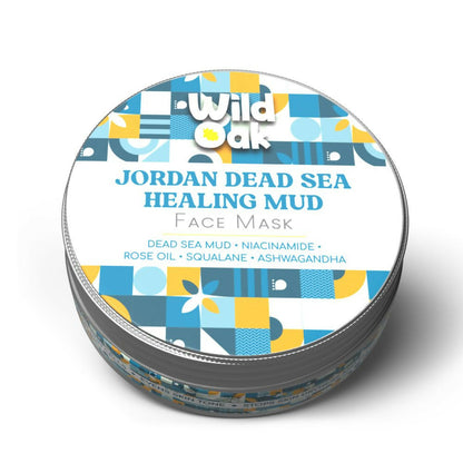 Wild Oak Jordan Dead Sea Healing Mud Face Mask - BUDNE