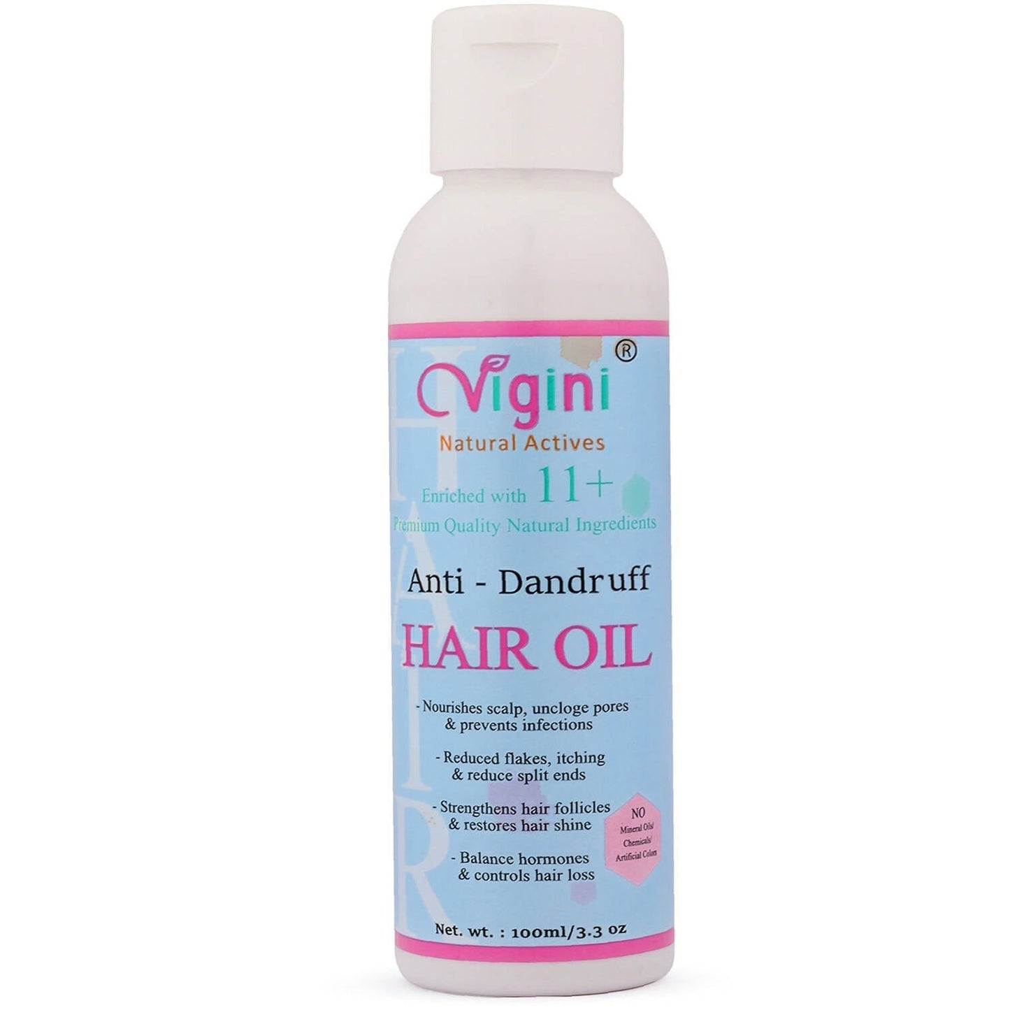 Vigini Anti Dandruff Itchy Scalp Hair Care Oil for Men Women Anti Hair Fall - BUDNEN