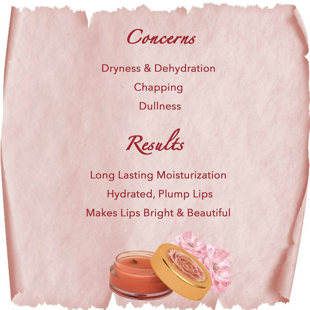 Khadi Essentials Wild Rose Lip Balm with Shea Butter & Essential Oils